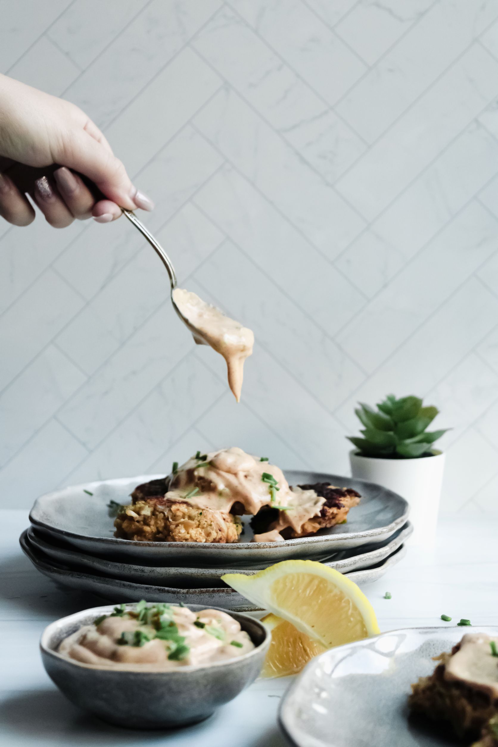 Remoulade Sauce for Crab Cakes